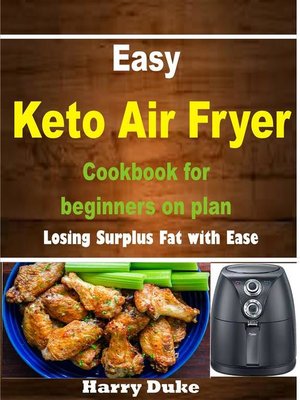 cover image of Easy Keto Air Fryer Cookbook for Beginners on Plan"